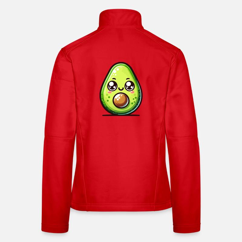 Avocado Adore: Das süßeste Stück Leben Frauen Softshelljacke
