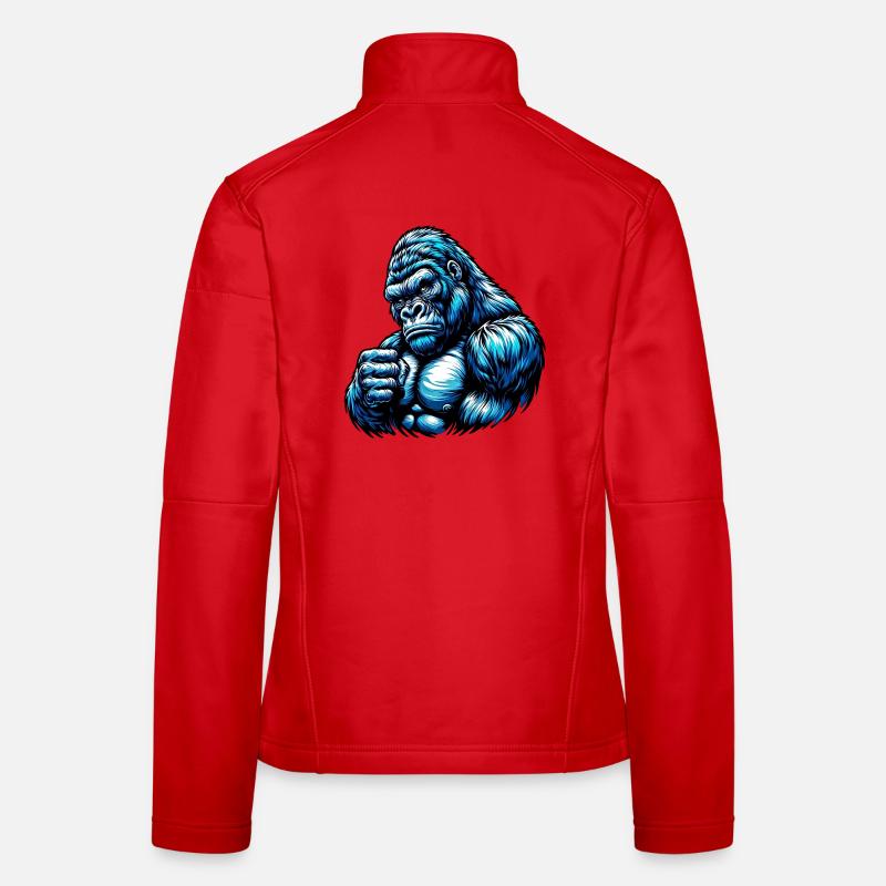 Gorilla Frauen Softshelljacke