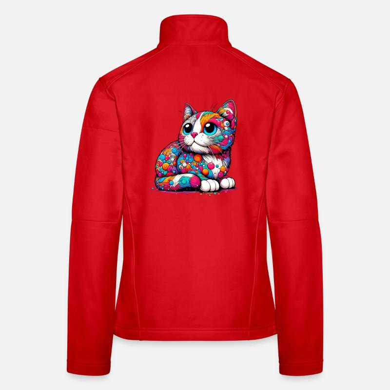 Cat Women's Softshell Jacket