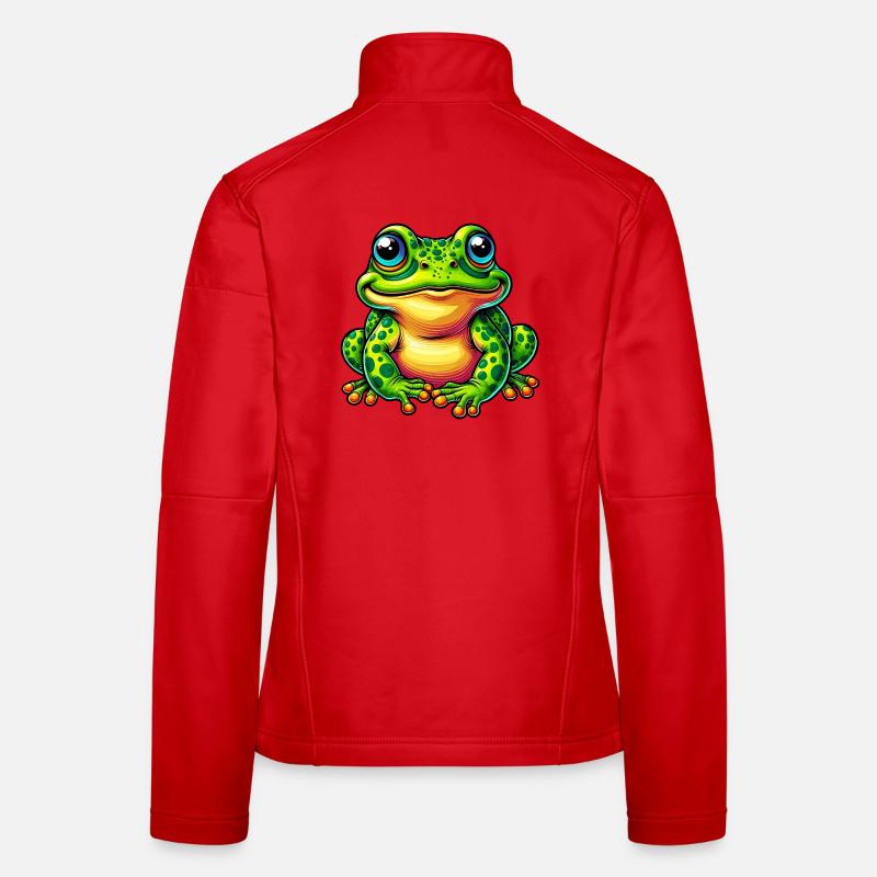 Frosch Frauen Softshelljacke