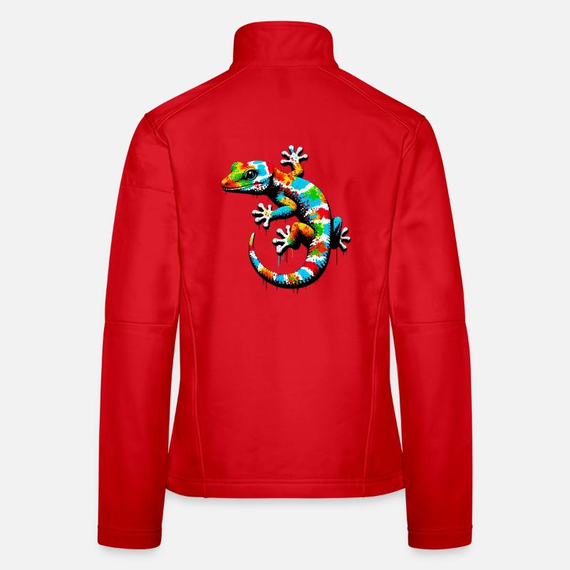 Gecko Frauen Softshelljacke