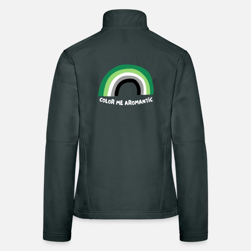 Malen Sie mich Aromantisch Frauen Softshelljacke