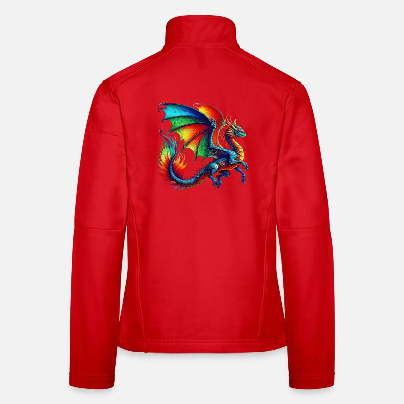 Dragon Veste en tissu softshell Femme