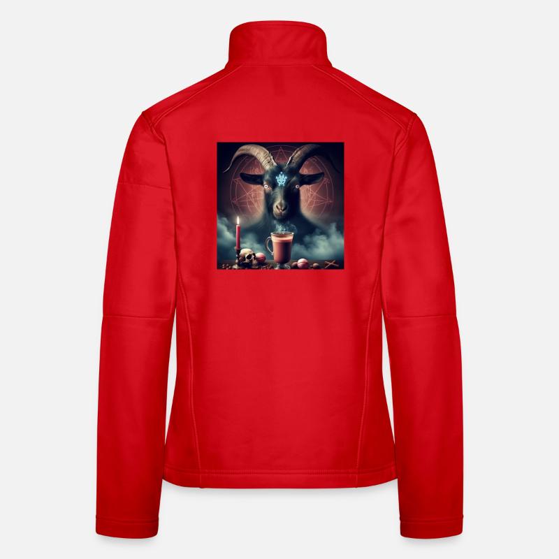 Invoquer Satan Veste en tissu softshell Femme