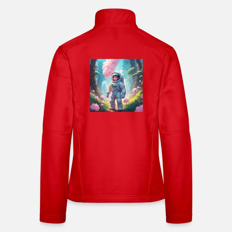 Fille de l’espace Veste en tissu softshell Femme