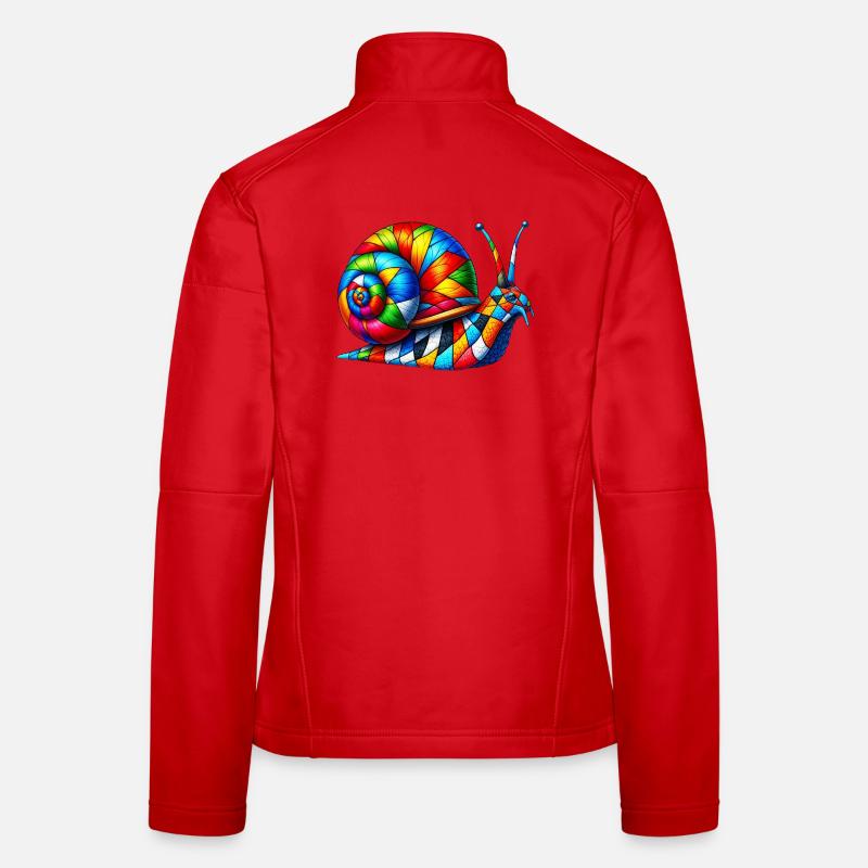 Schnecke Frauen Softshelljacke