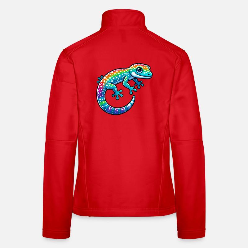 Gecko Veste en tissu softshell Femme