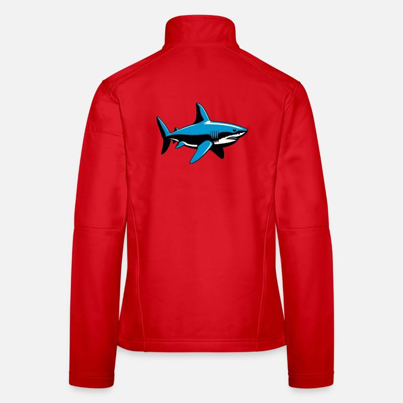 Requin Veste en tissu softshell Femme