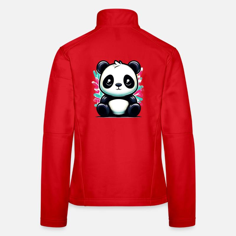 Panda Frauen Softshelljacke