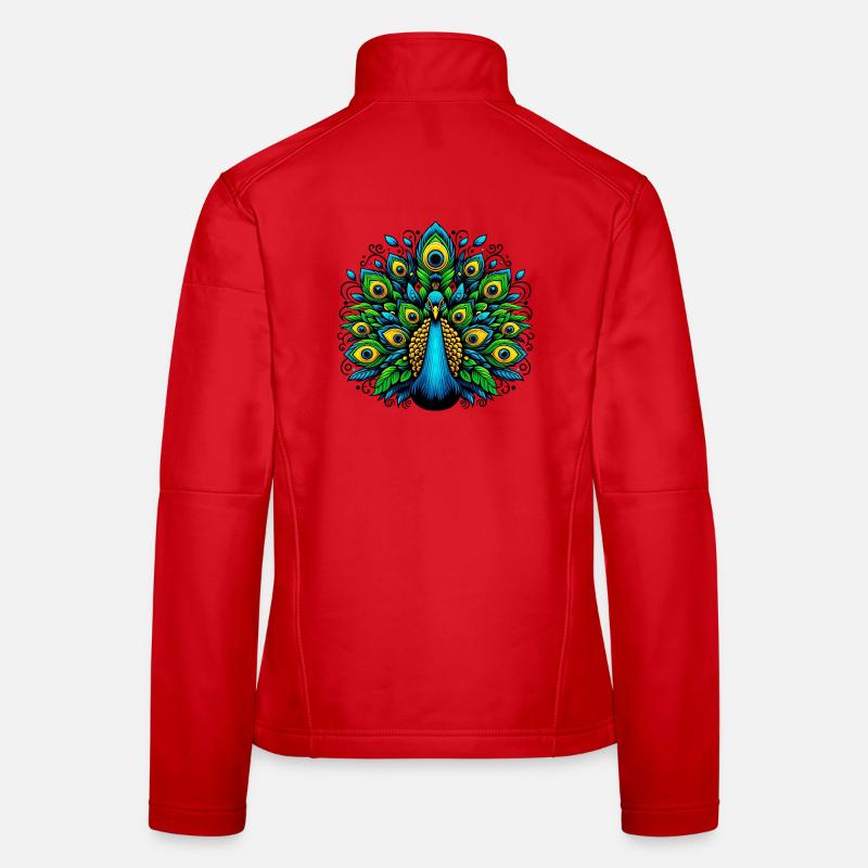 Pfau Frauen Softshelljacke