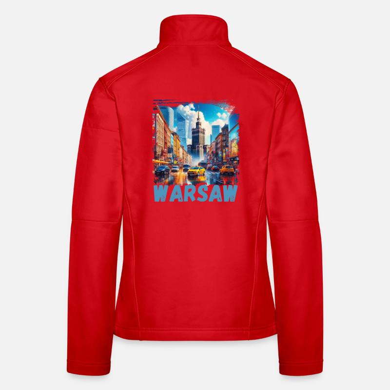 Varsovie Veste en tissu softshell Femme