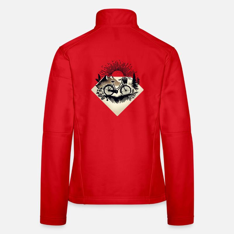 Fahrrad Frauen Softshelljacke