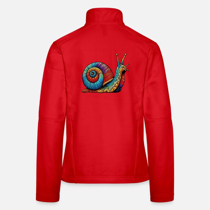 Schnecke Frauen Softshelljacke