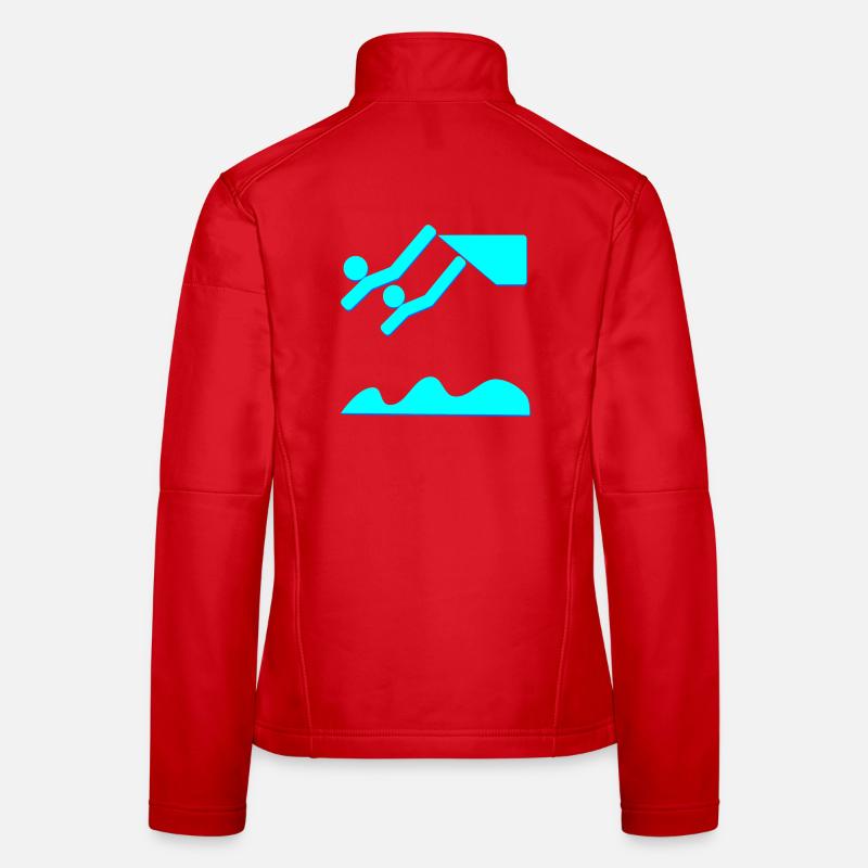 SYNCHRONIZED DIVING DIVING DIVING Women's Softshell Jacket