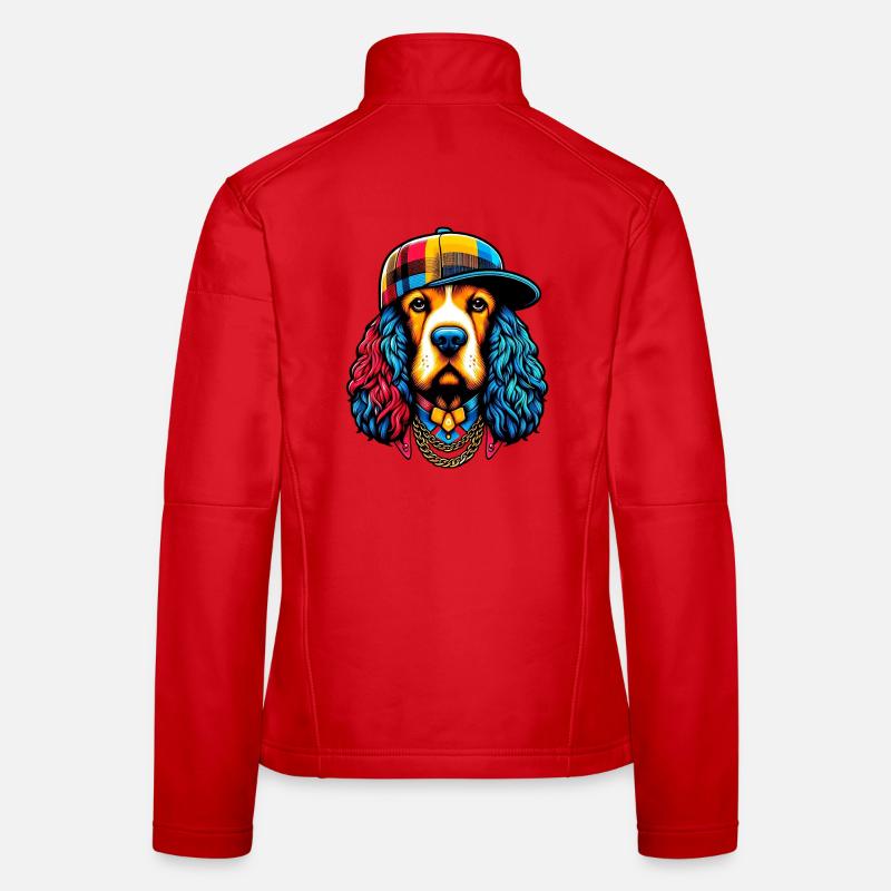 Dog Women's Softshell Jacket