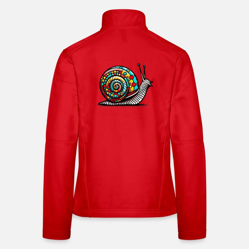 Snail - Women's Softshell Jacket - red