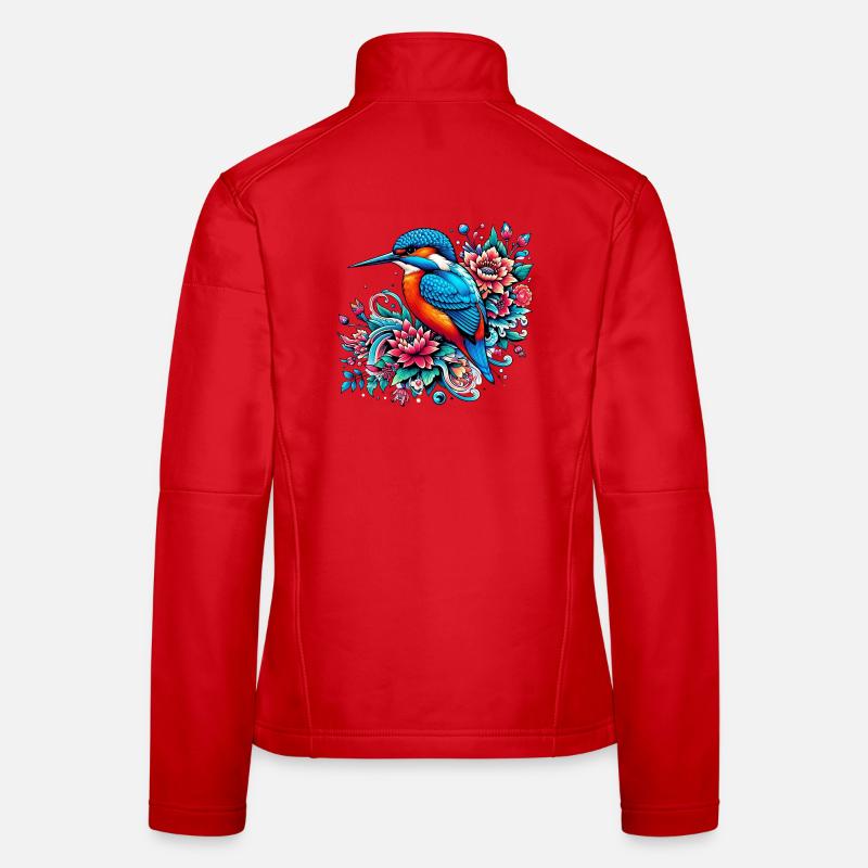 Eisvogel Frauen Softshelljacke