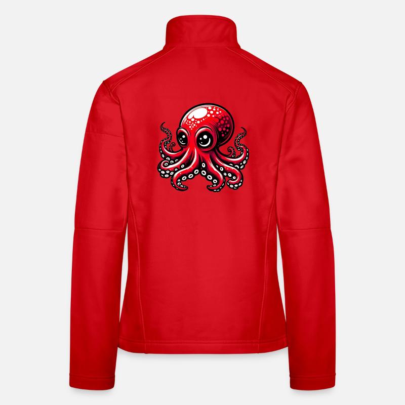 Krake Frauen Softshelljacke