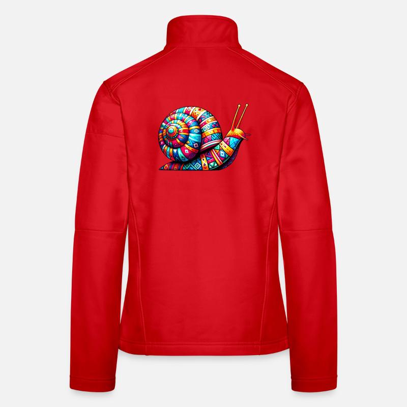 Schnecke Frauen Softshelljacke