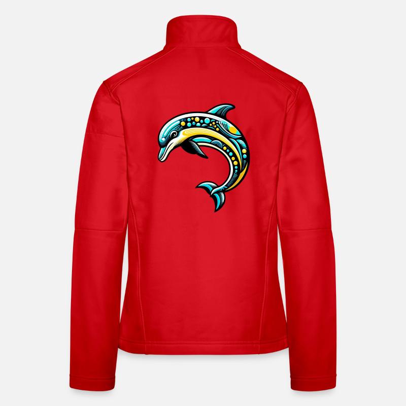 Delfin Frauen Softshelljacke