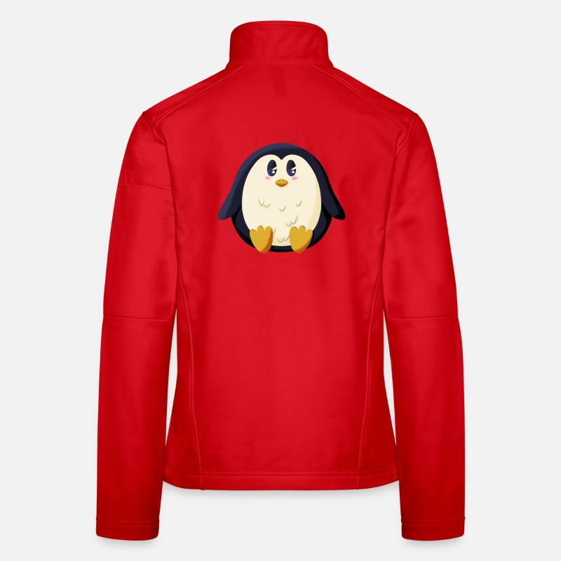 Chubby Penguin Women's Softshell Jacket