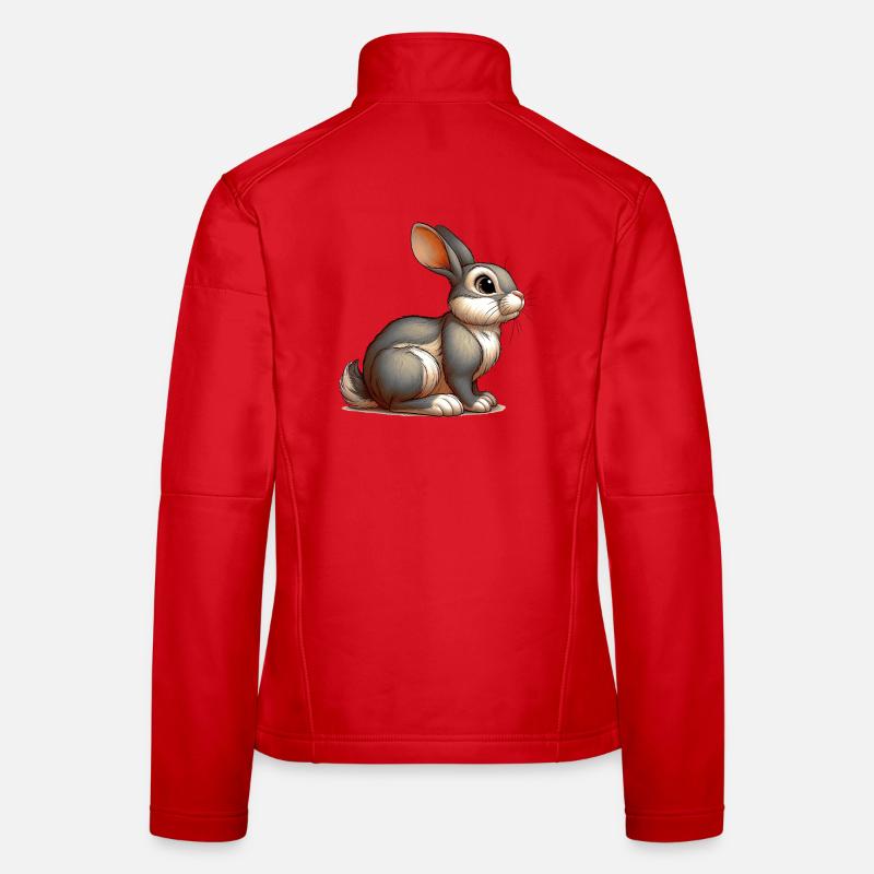 Lapin Veste en tissu softshell Femme