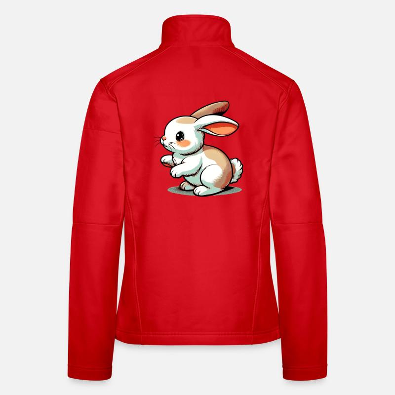 Lapin Veste en tissu softshell Femme