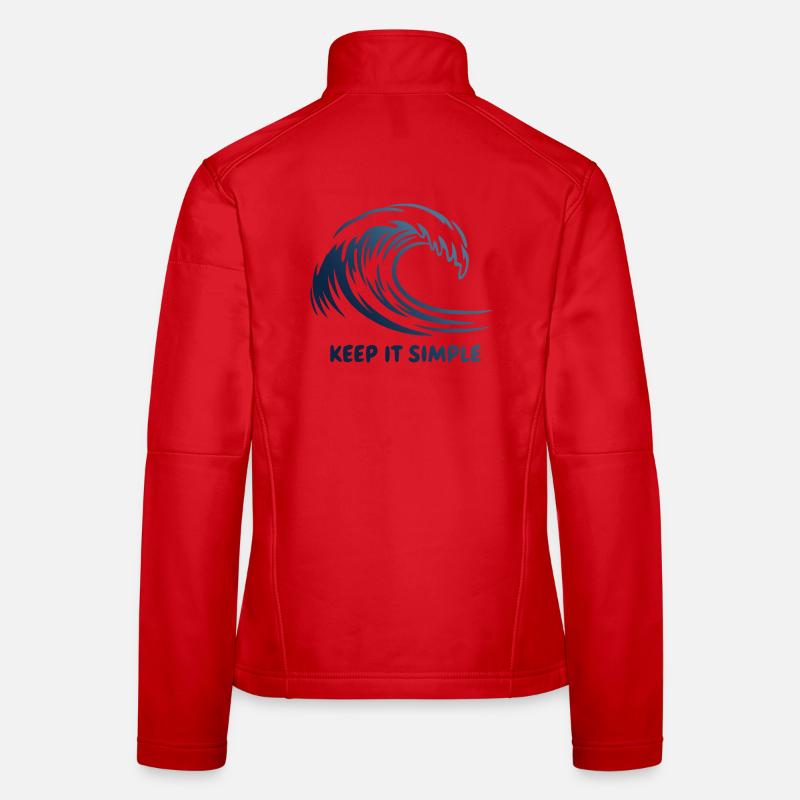 Keep It Simple Wave Women's Softshell Jacket