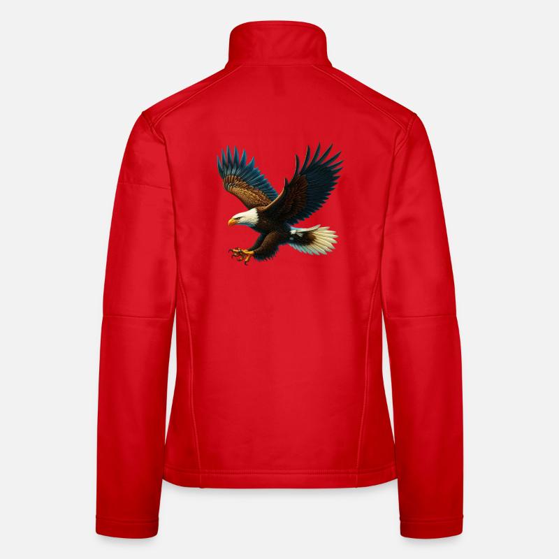 Adler - Frauen Softshelljacke - Rot