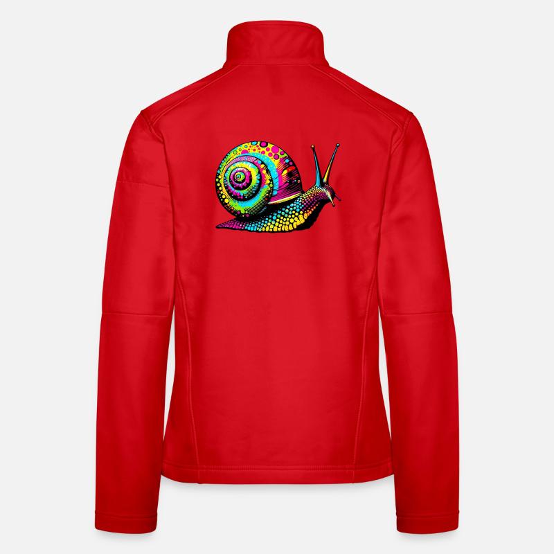 Schnecke Frauen Softshelljacke