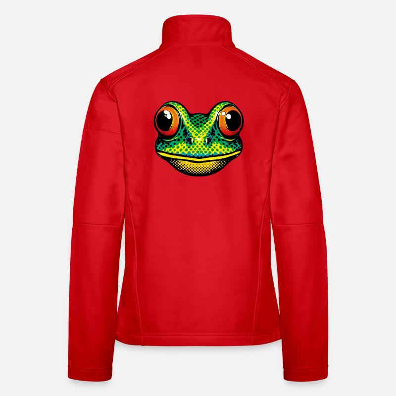 Frosch Frauen Softshelljacke