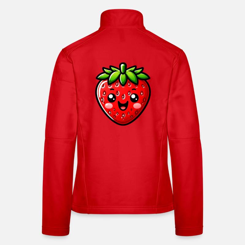 Erdbeeren Erdbeeren Frauen Softshelljacke