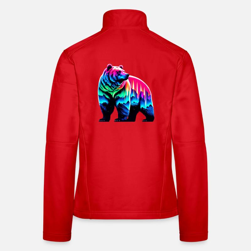 Bär Frauen Softshelljacke
