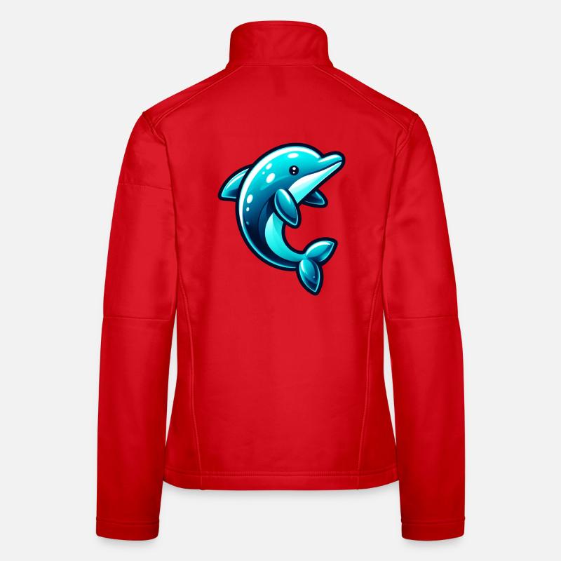 Delfin Frauen Softshelljacke