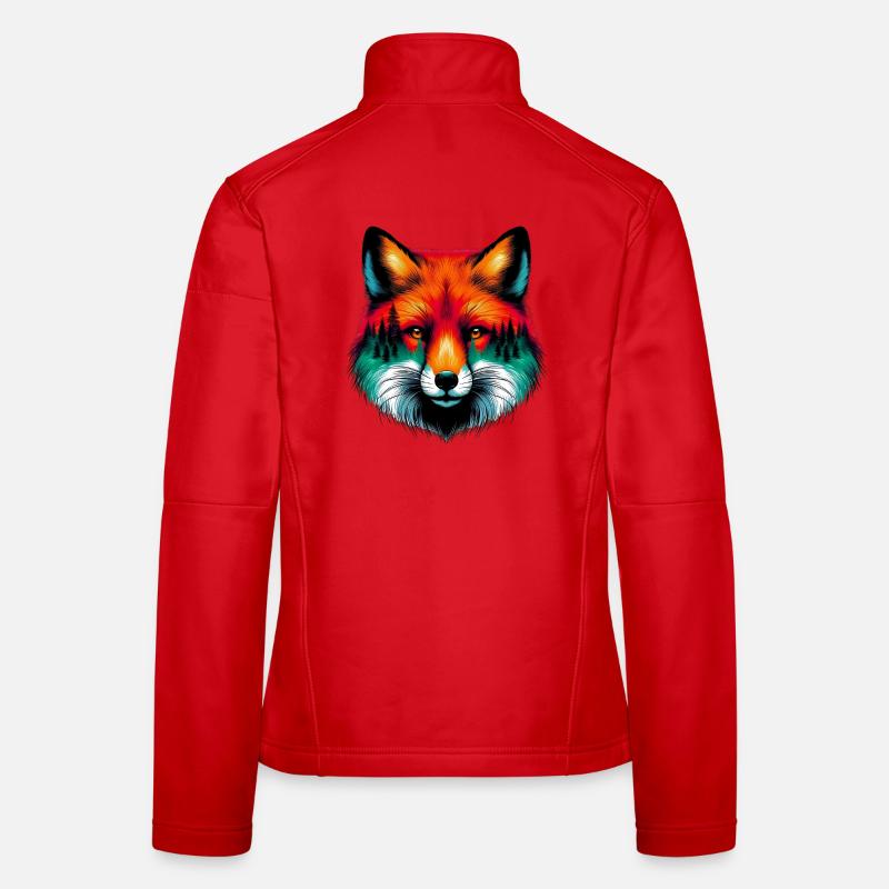 Fuchs Frauen Softshelljacke