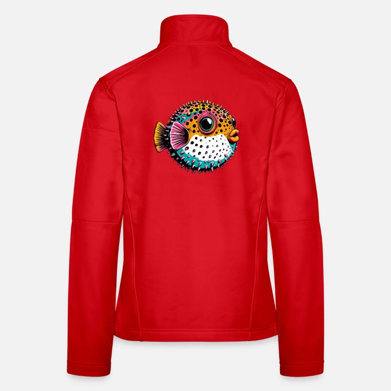 Kugelfisch Frauen Softshelljacke