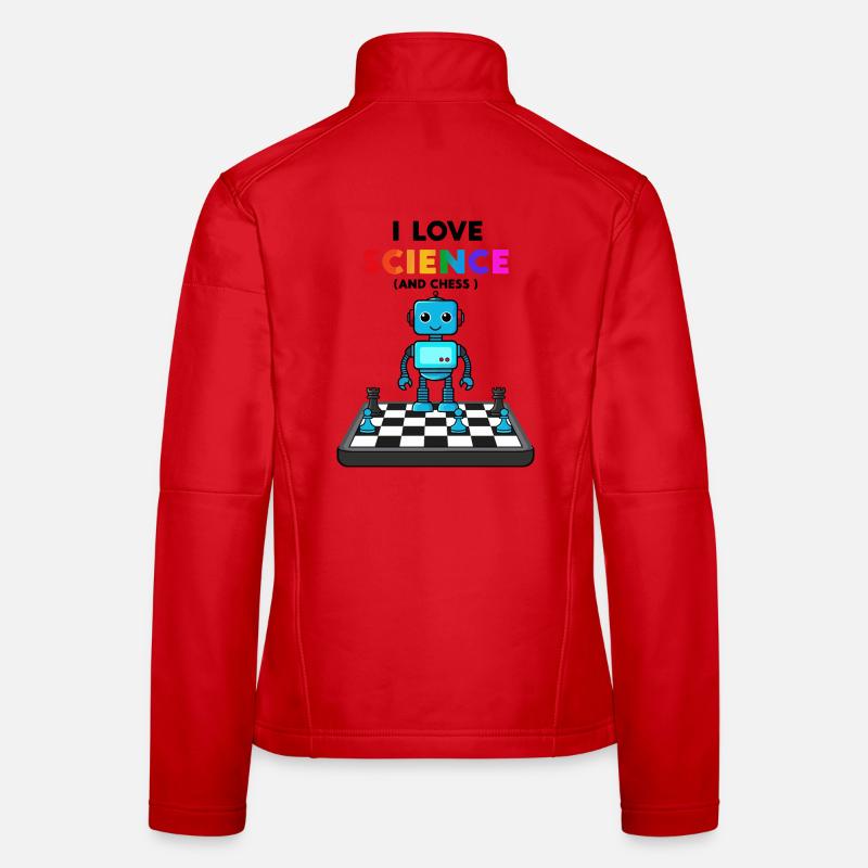 Science and Chess Women's Softshell Jacket