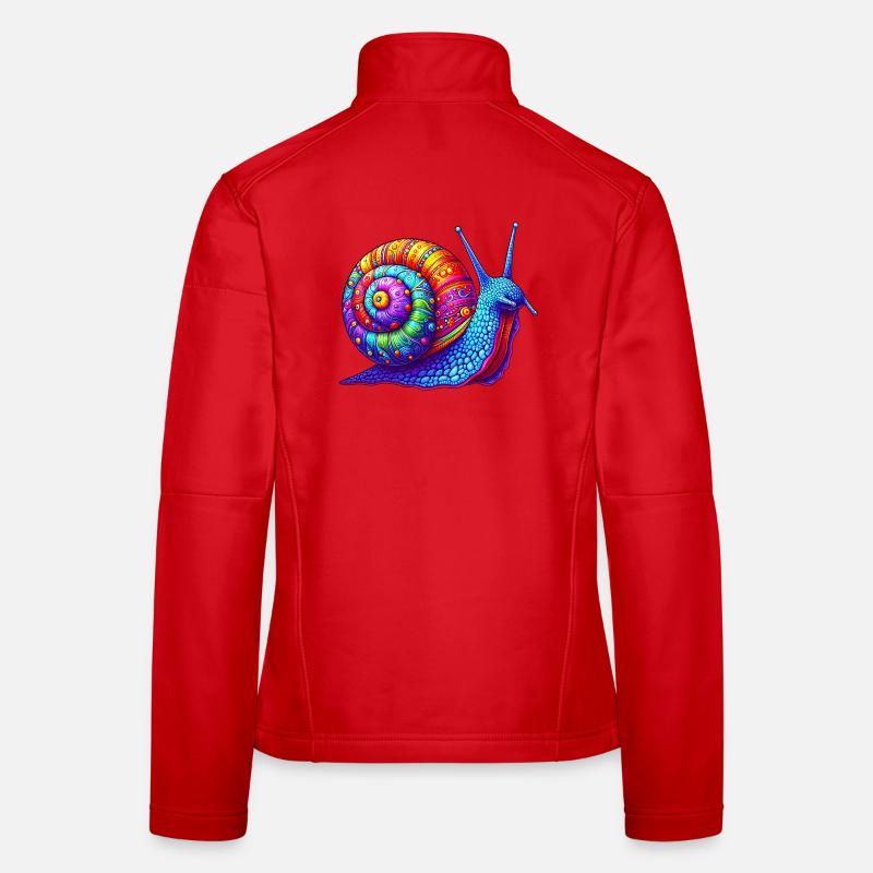 Schnecke Frauen Softshelljacke