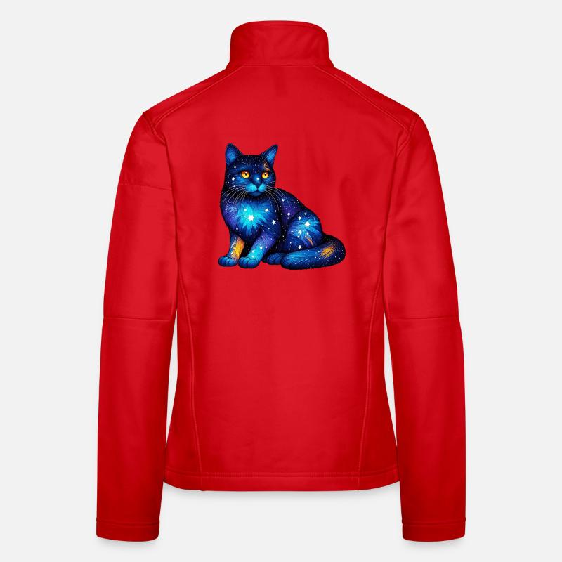 Chat Veste en tissu softshell Femme