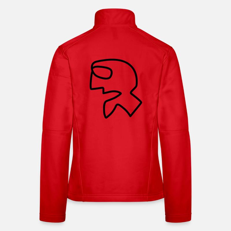 03 Primordial Veste en tissu softshell Femme