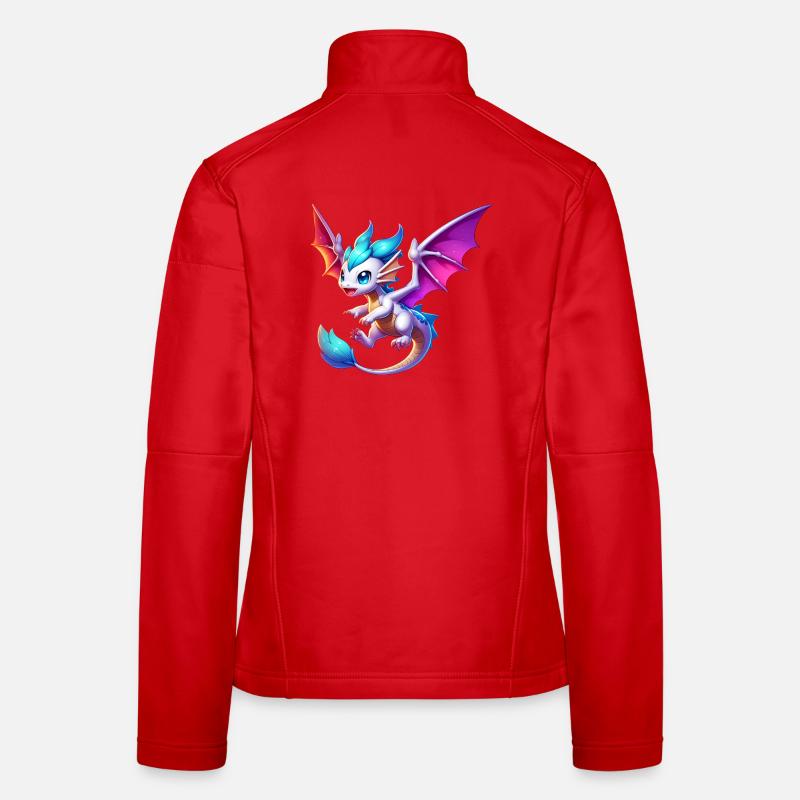 Drache Frauen Softshelljacke