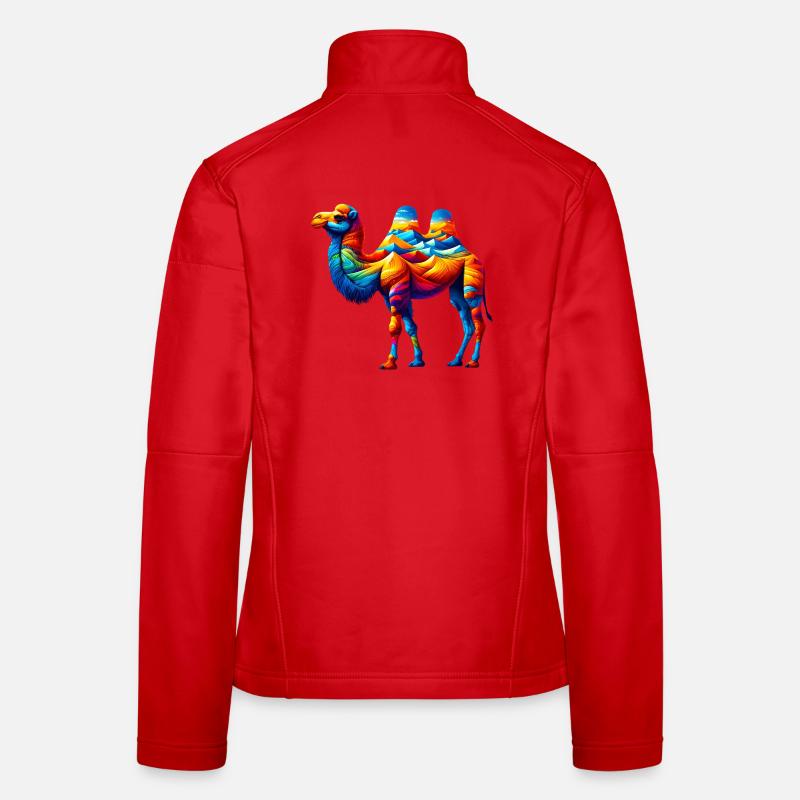 Kamel Frauen Softshelljacke