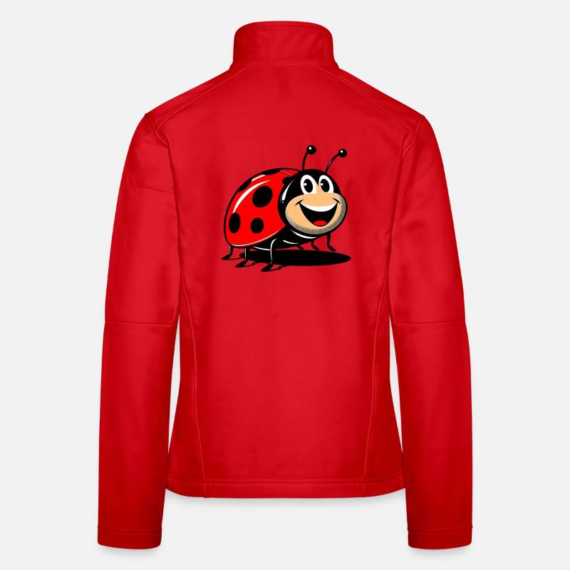 Marienkäfer Frauen Softshelljacke
