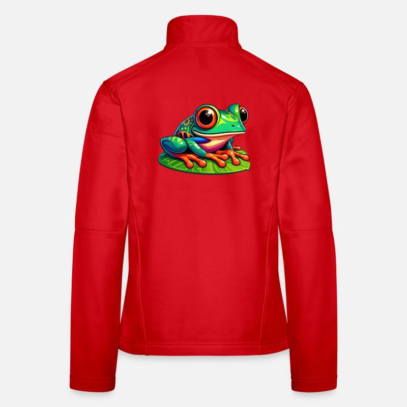 Frosch Frauen Softshelljacke