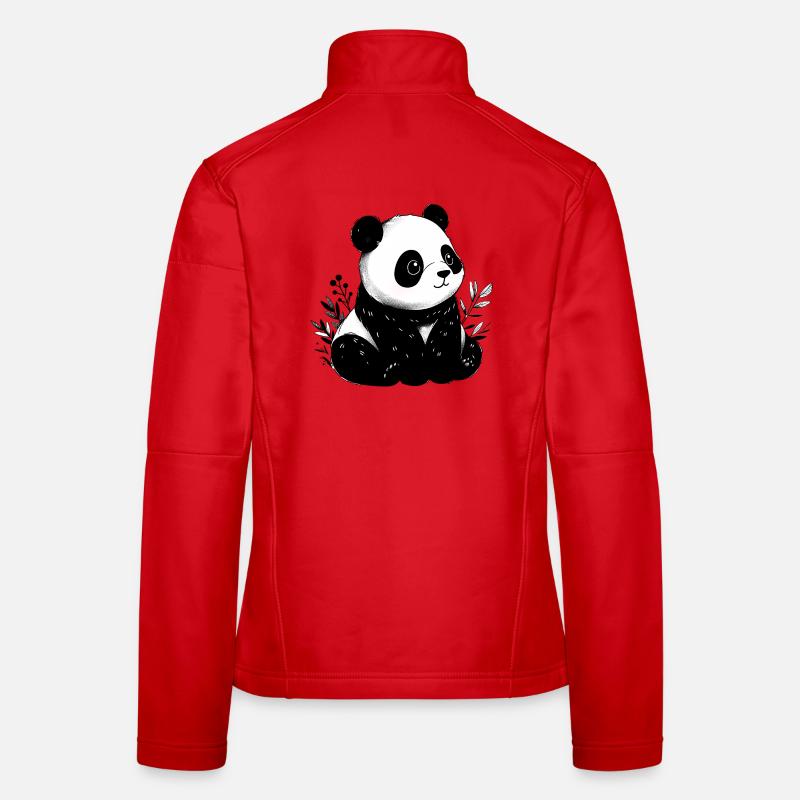 Panda Frauen Softshelljacke
