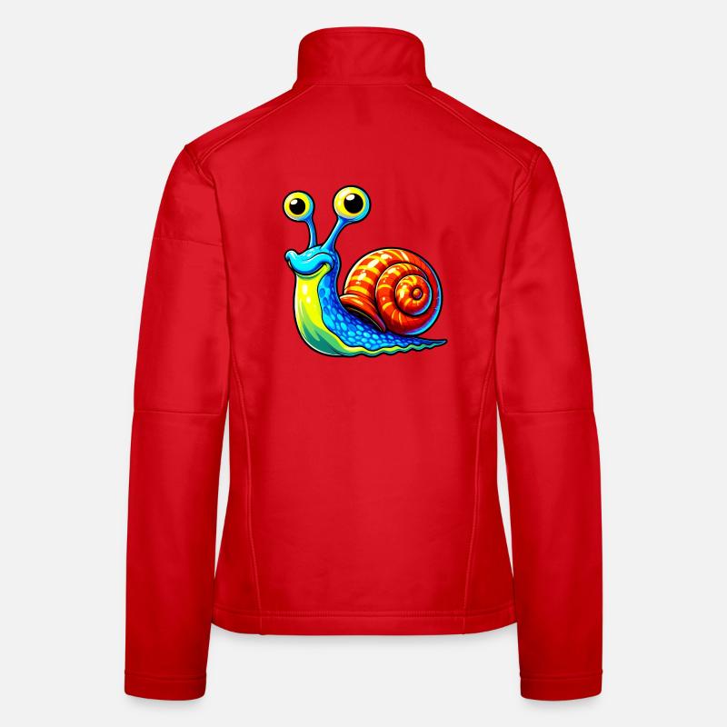 Schnecke Frauen Softshelljacke