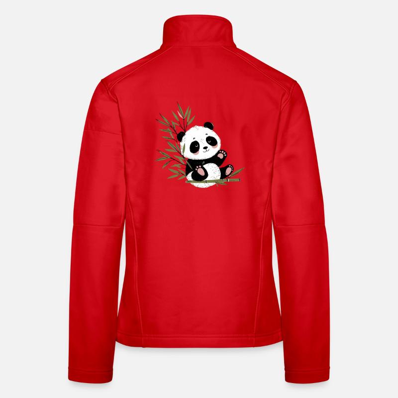 Panda Frauen Softshelljacke