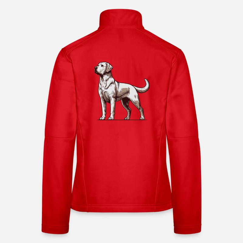 Labrador Veste en tissu softshell Femme