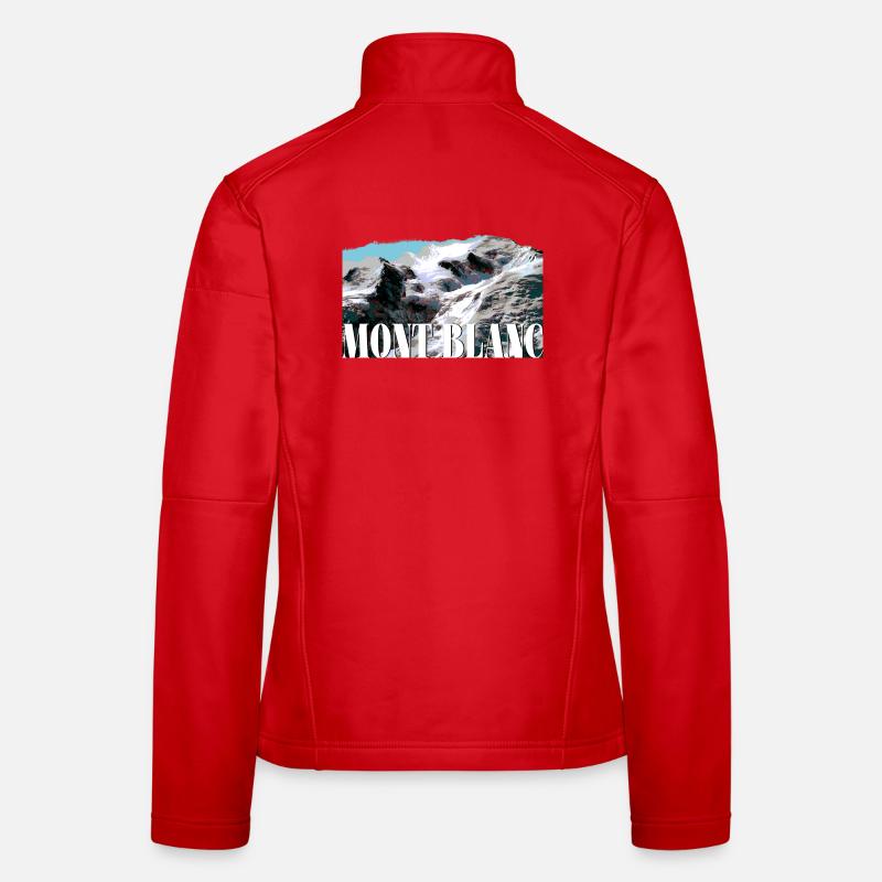 Mont-Blanc Veste en tissu softshell Femme