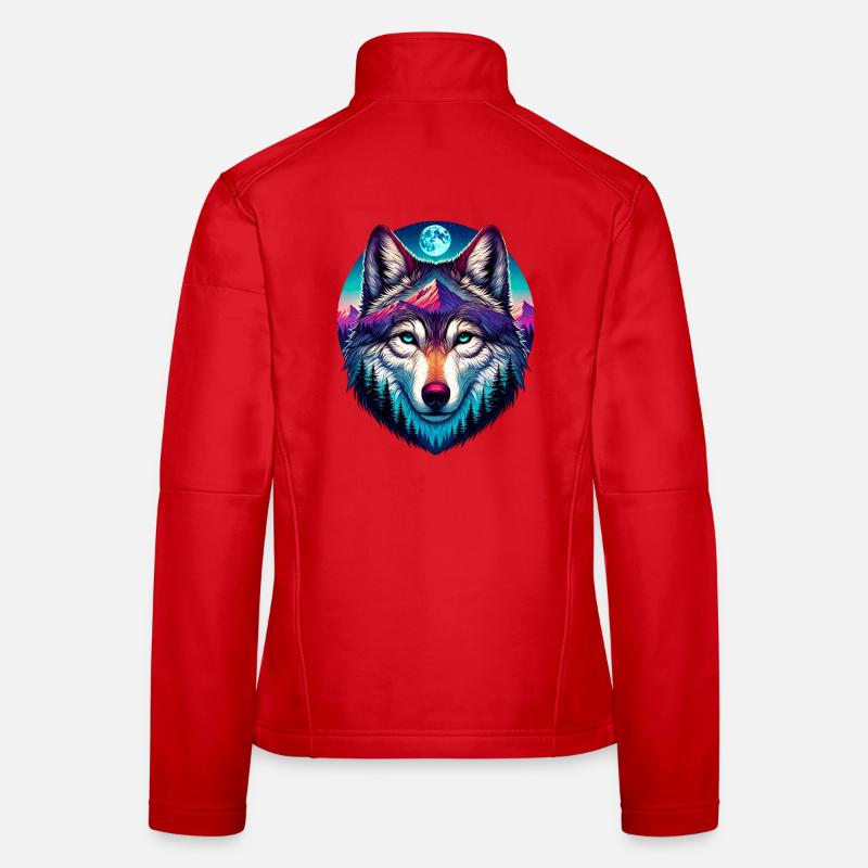 Loup Veste en tissu softshell Femme